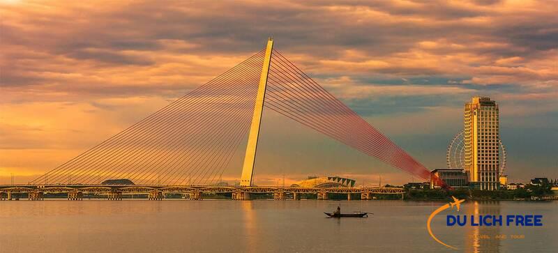 Cầu Trần Thị Lý Đà Nẵng - Cánh buồm gió hướng ra biển Đông