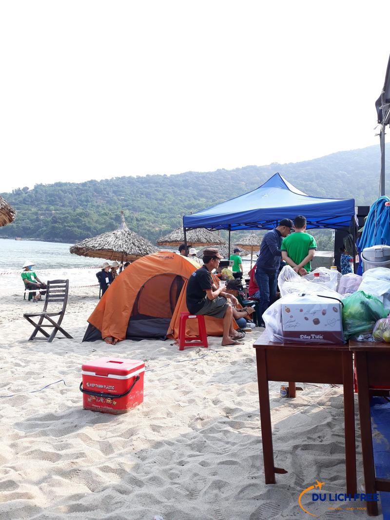 Trải nghiệm camping tại cảng Tiên Sa Đà Nẵng